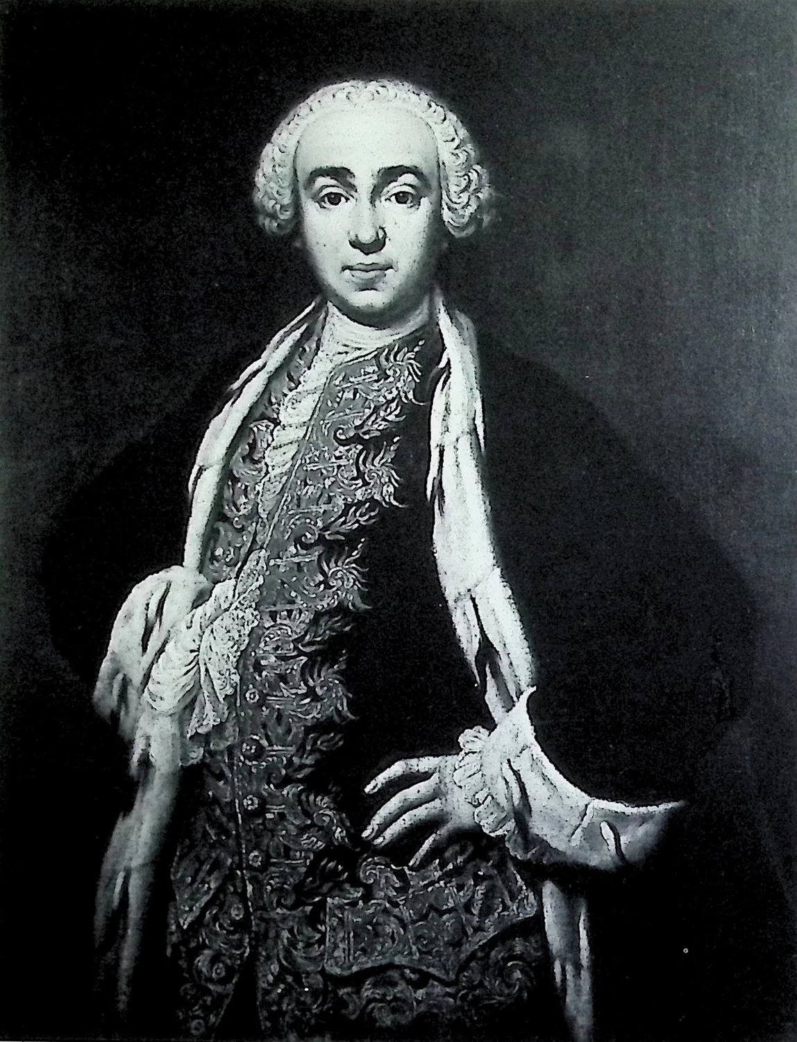 Giacomo Ceruti, il Pitocchetto - 227, Ritratto di gentiluomo in ermellino